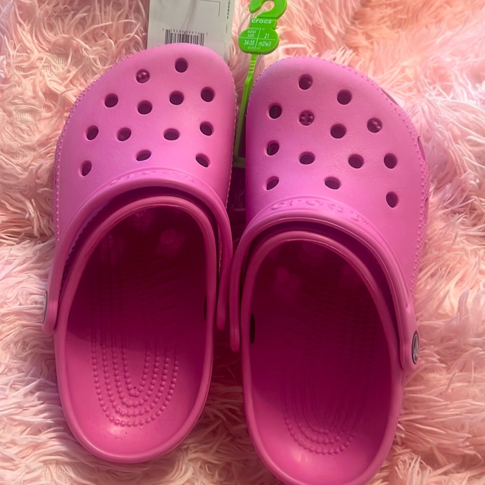 Pink Womens Crocs
